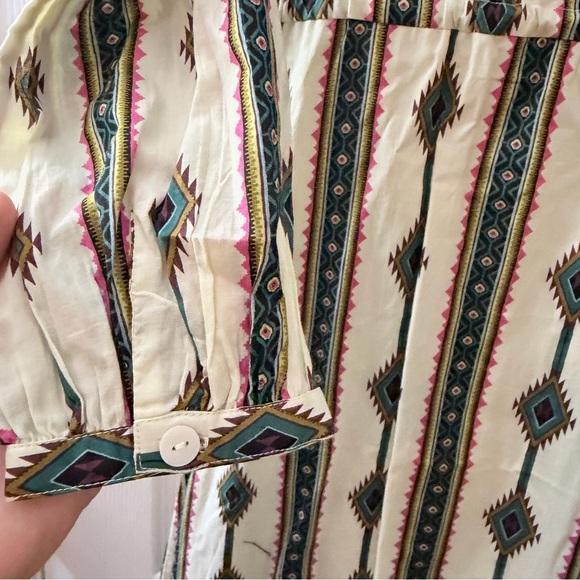 Olivia James Lydia dress Apache stripe sz XS - Picture 5 of 7